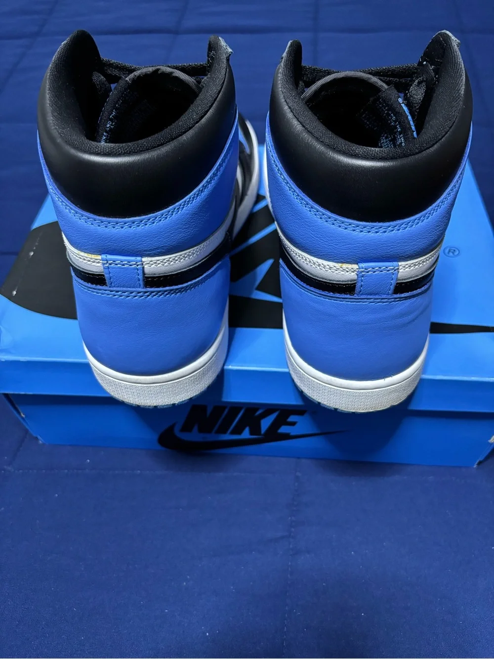 Jordan 1 Retro High OG UNC Toe 2023 Size 12